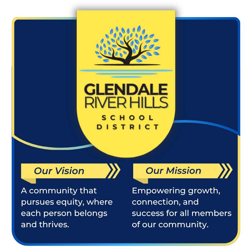 blue and yellow our vision our mission statements